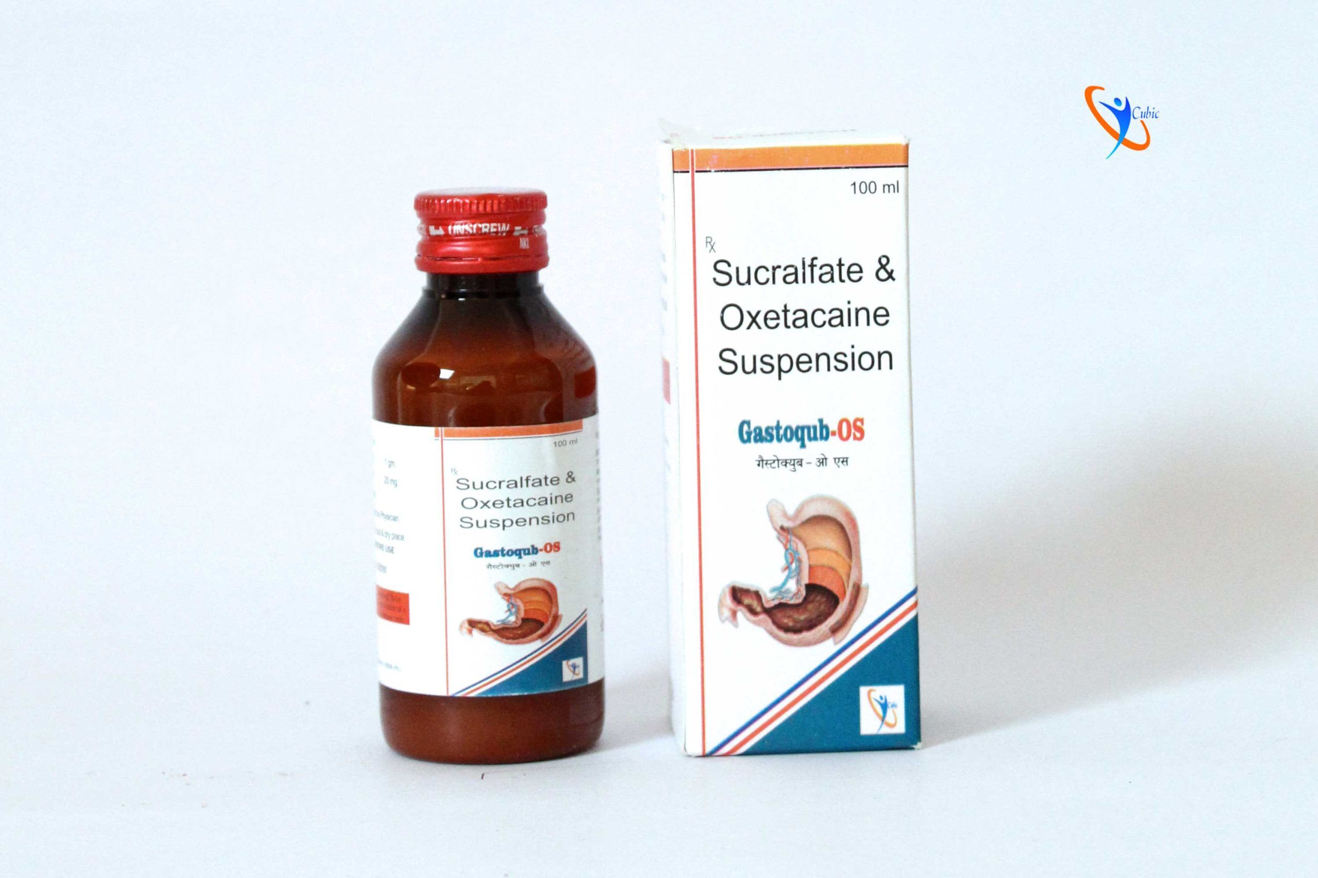 Sucralfate and Oxetacaine Suspension