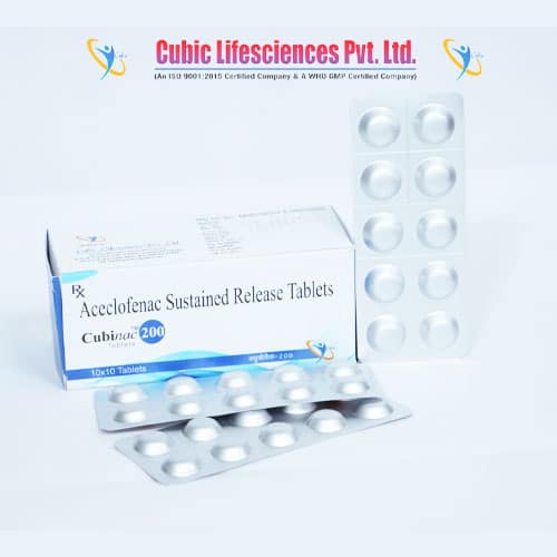 Aceclofenac Sustained Release Tablets
