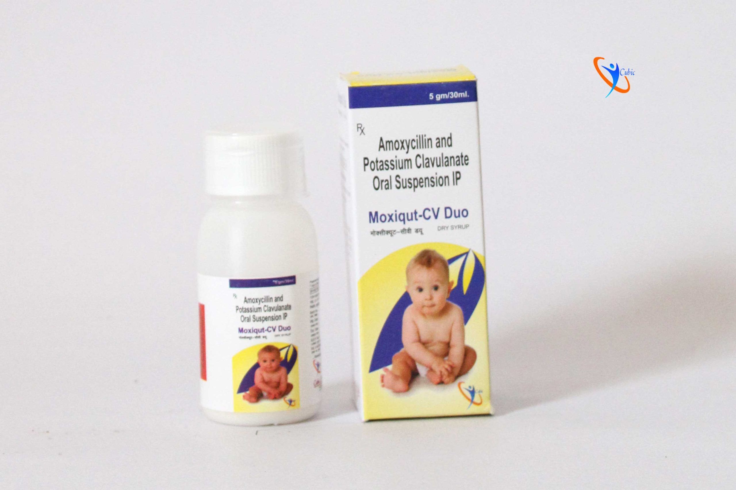 Amoxycillin 400 mg and Potassium Clavulanate 57 mg Oral Suspension