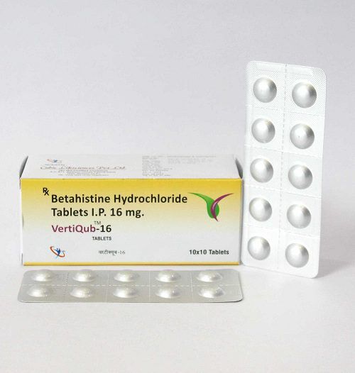 Betahistine Hydrochloride 16 mg Tablets